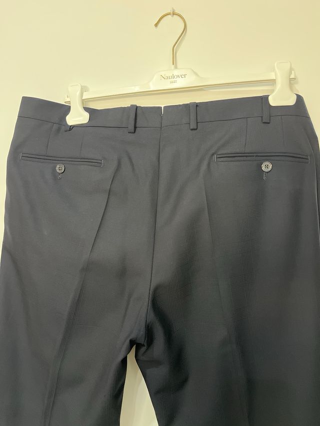 Traje Massimo Dutti gris oscuro XL