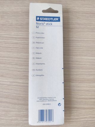 2 Penne rosse Staedtler