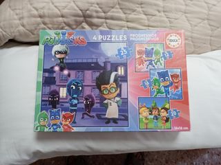 Puzzle PJ Masks (4 en 1)