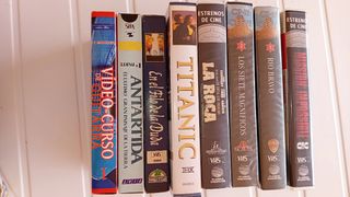 9 Películas VHS: Titanic, La Roca...