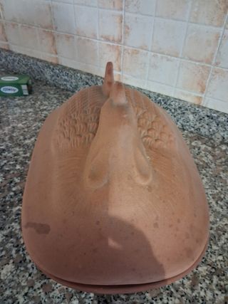 Teglia forno terracotta - pollo