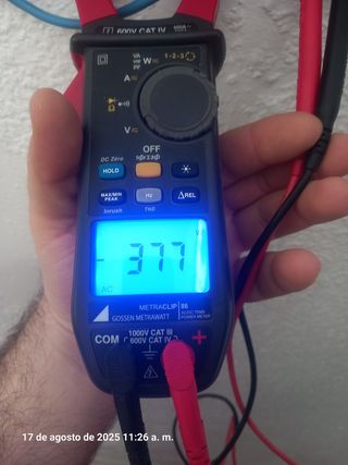 Pinza amperimetrica/Vatimetrica MetraClip 86 