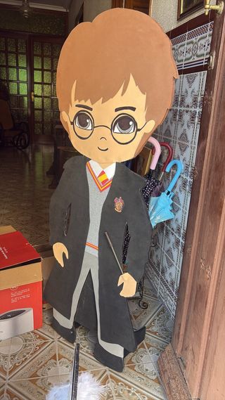 Decoración comunión: Harry Potter y búho