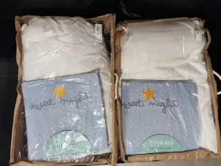 Vestidura Cuna  funda nórdica + chichonera 60x120