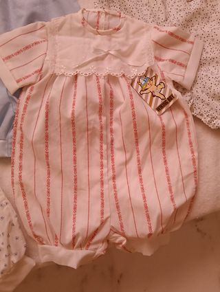 Peleles bebé vintage (5 uds)