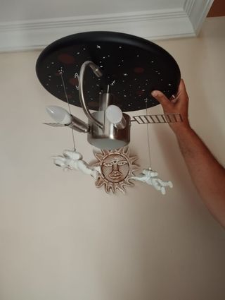 Lámpara infantil astronauta - 3 luces