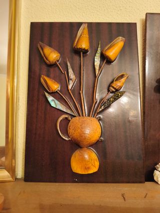 Cuadro conchas marinas - Decoración