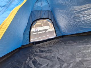 Tienda campaña azul - Camping