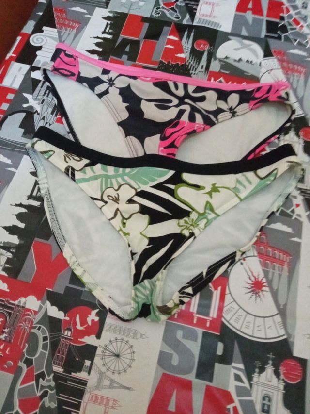 Lote braguitas bikini multicolor