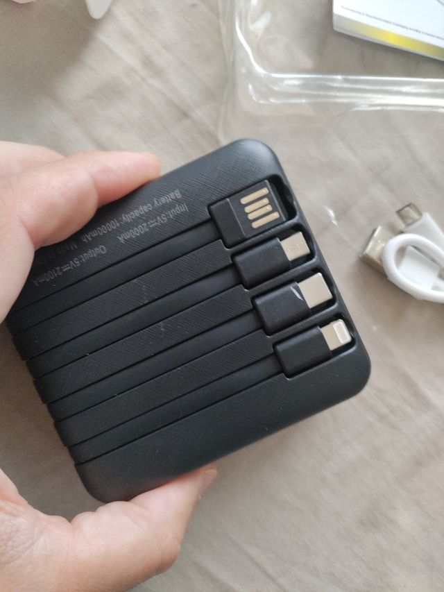 Power Bank con luz LED