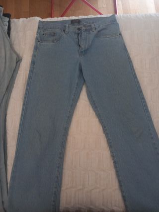 Pantalones vaqueros azules