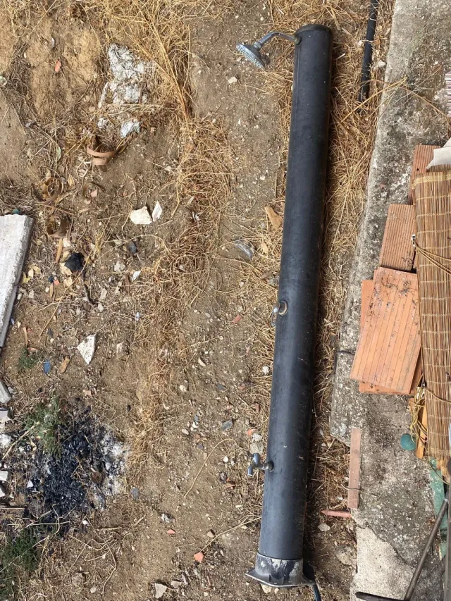 Ducha solar camping, llevo a domicilio, consultame