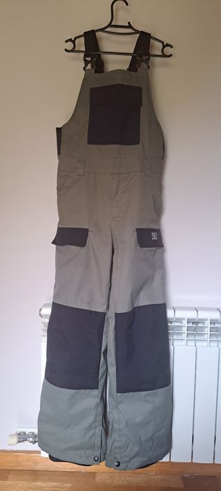 Chaqueta Quicksilver + pantalon Peto DC esquí/snow