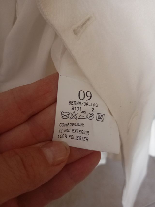 Abito da comunione bianco da bambino taglia 9