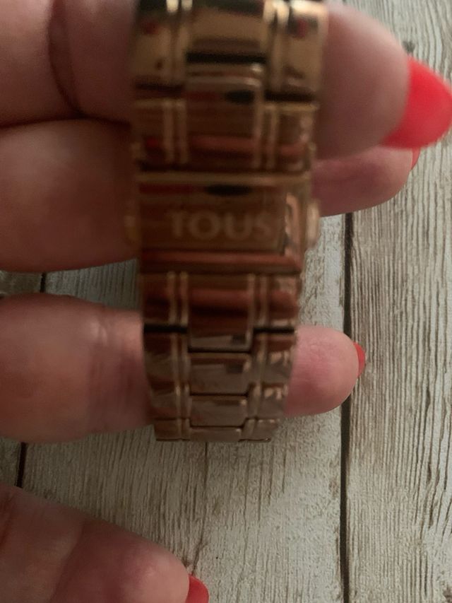 Reloj Tous rosado....Autentico