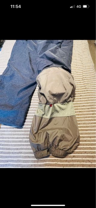 Pantaloni sci Burton grigio
