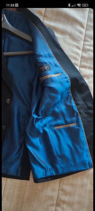 Traje negro - elegante