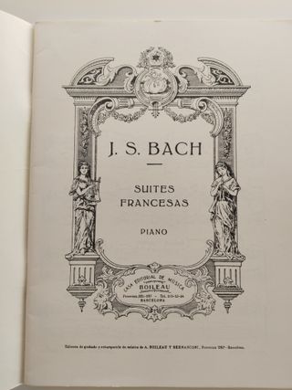  Bach - Suites Francesas