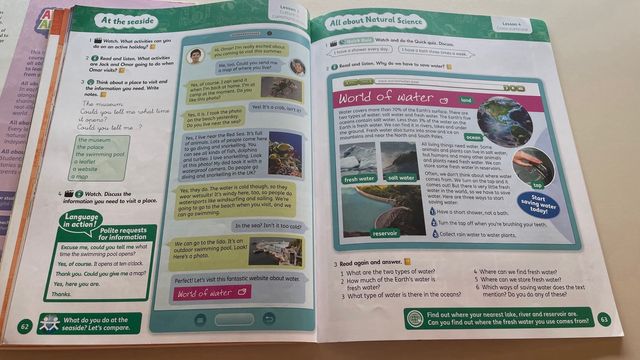 All About Us 5. Class Book