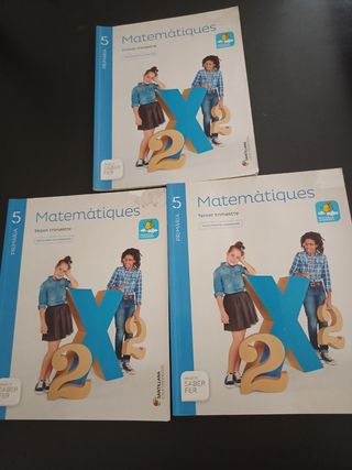 MATEMATIQUES 5 PRIMARIA SABER FER