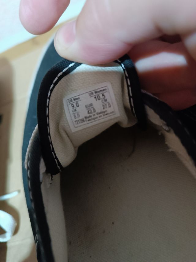 Vans negras talla 42 - Zapatillas