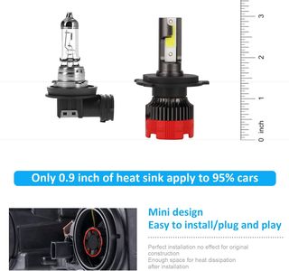 Faros LED H4 6000K - Kairiyard