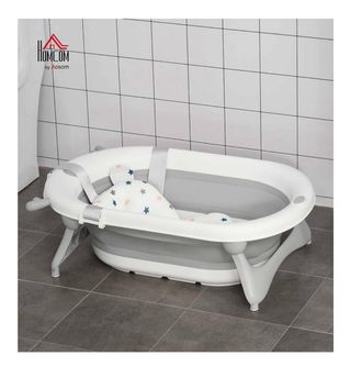 Bañera Bebé Plegable - Cómoda y Grande