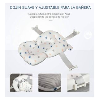 Bañera Bebé Plegable - Cómoda y Grande