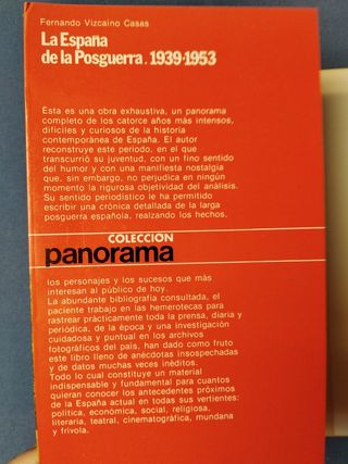 La España de la posguerra, 1939/1953 