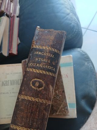 Libro antico: Bercastel, Storia Ecclesiastica