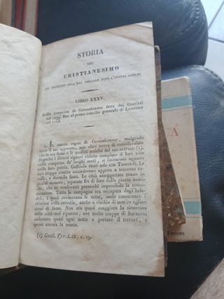 Libro antico: Bercastel, Storia Ecclesiastica