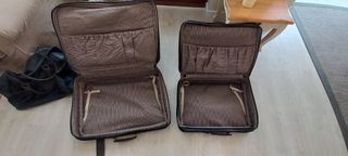 Maletas vintage Nobuk - 3 piezas