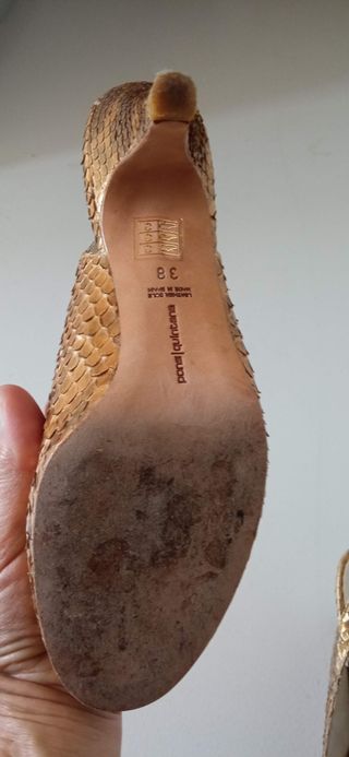 Sandalias de piel talla 38