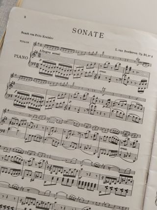 Beethoven Sonata Op.30 No.3 G Major