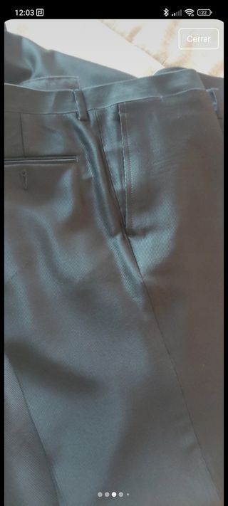 Traje negro elegante