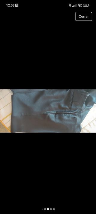Traje negro elegante