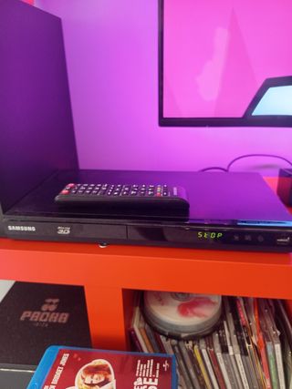 Reproductor Samsung DVD Blu-ray 3D