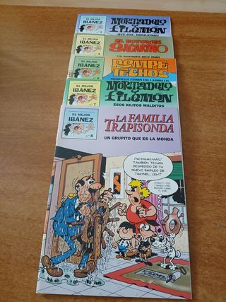 El mejor Ibañez. Cómics números 2, 5, 6, 7 y 8.