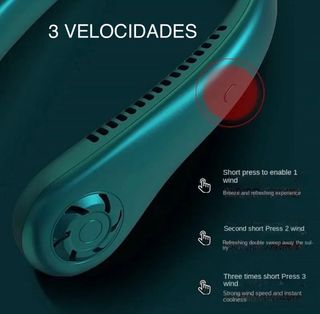 Ventilador Cuello - 3 velocidades
