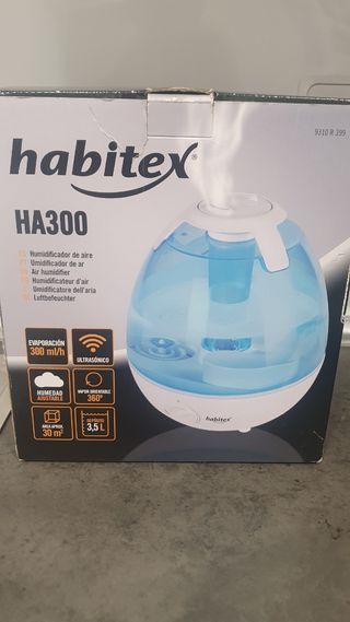Humidificador Habitex 3,5 lts. Azul y Blanco