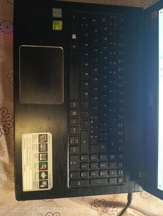 Portátil Acer Aspire E15-575G Negro