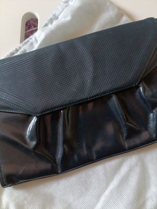 Borsa a mano vintage nera
