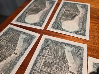 5 Billetes 1000 Pesetas España