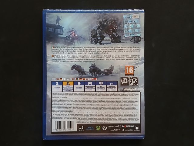 PRECINTADO FADE TO SILENCE  PS4
