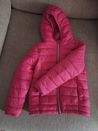 Chaqueta rosa niña - Abrigo niña
Talla 128cm