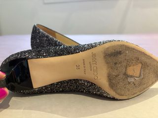 Salones Jimmy Choo - Lentejuelas Plata