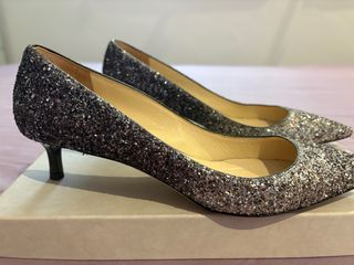Salones Jimmy Choo - Lentejuelas Plata
