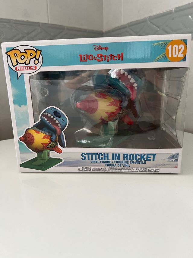 Funko Pop! Stitch en cohete #102