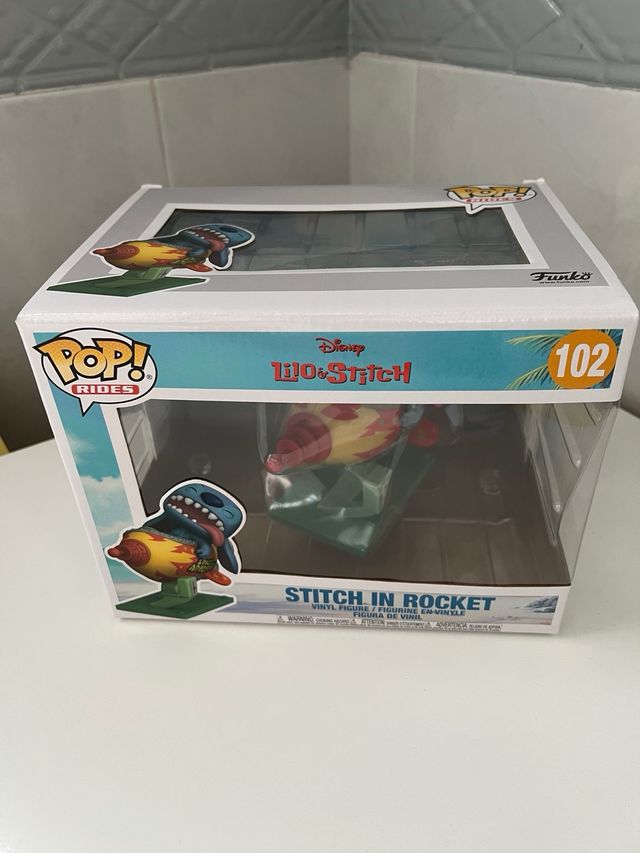 Funko Pop! Stitch en cohete #102