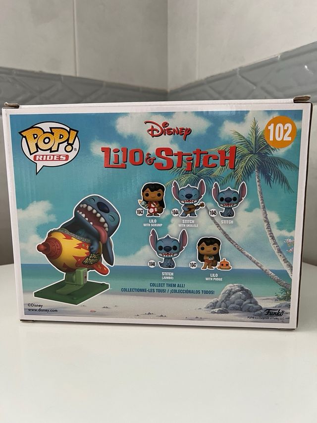 Funko Pop! Stitch en cohete #102